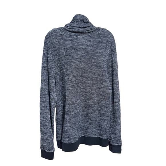 Aeropostale Funnel Neck Turtleneck Pullover Black Gray Medium - Picture 4 of 4